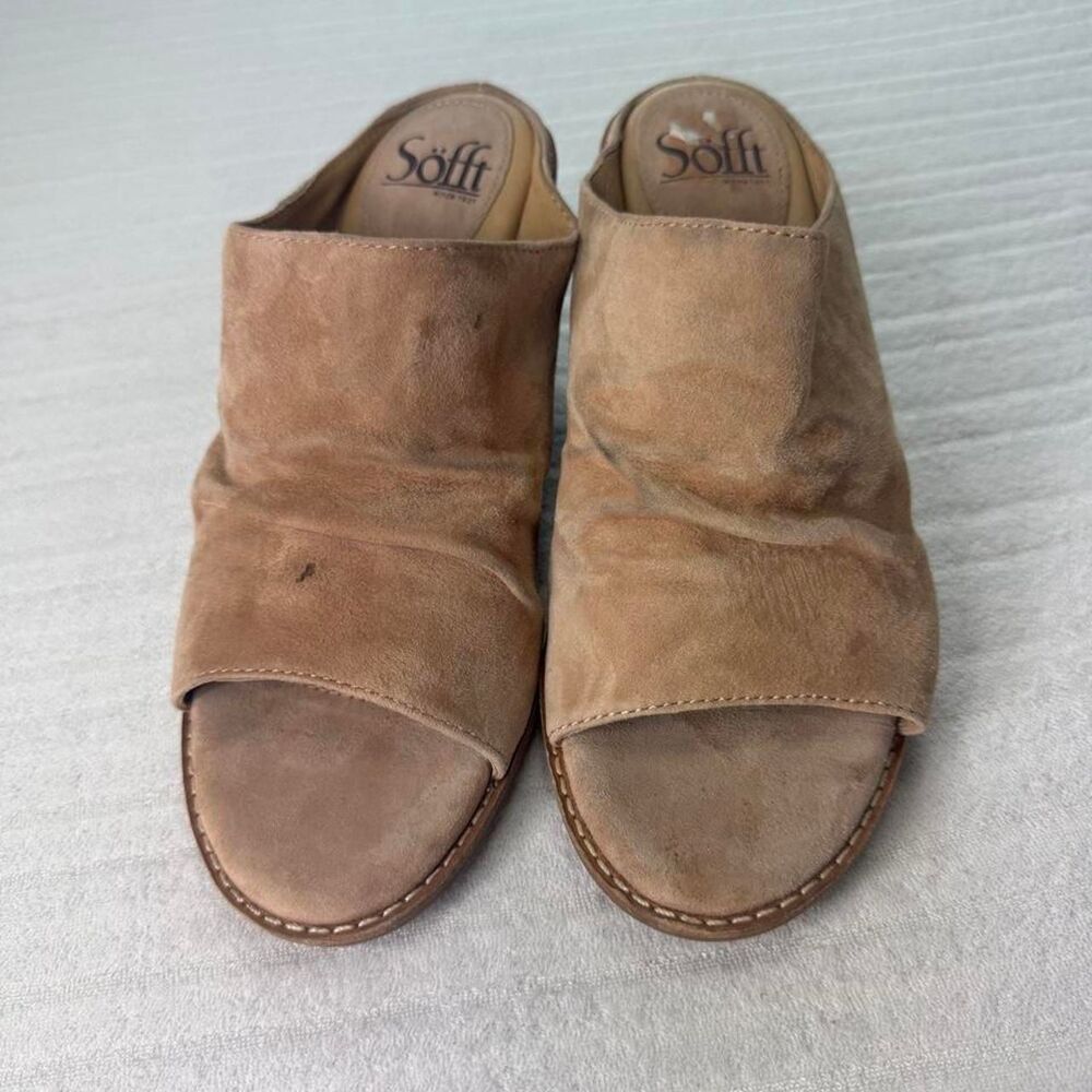 Sofft Women's Tan and Brown Mules